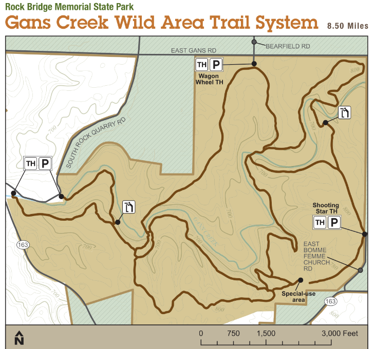 Morning Hike at Gans Creek Recreational Area